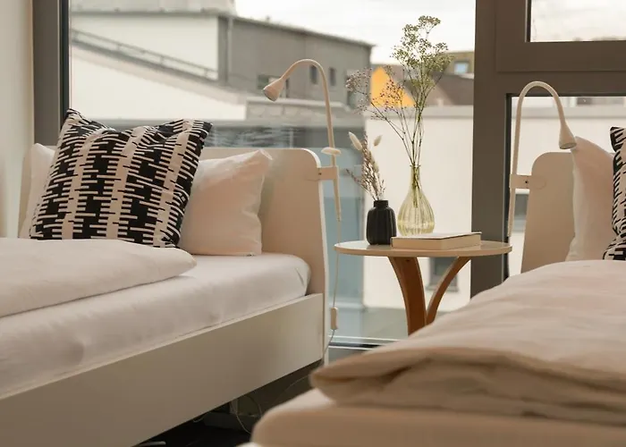 アパート Maisonette Stadtglueck *